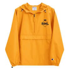 Load image into Gallery viewer, RML Crest Embroidered Champion Packable Jacket
